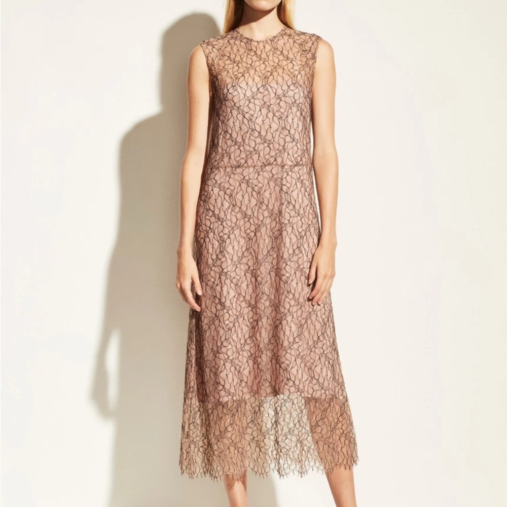 Vince Lace Midi Dress size small